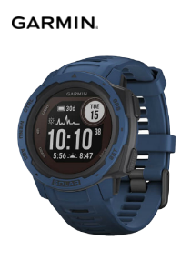 Garmin Instinct Solar Gps Watch Tidal Blue Ww010-02293-01