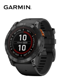 Garmin Fenix 7X Pro  Solar Edition Slate Gray With Black Band010-02778-01