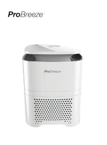 Pro Breeze 4 in 1 Air Purifier True HEPA Filter With Negative Ion GeneratorTJ-008