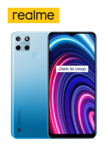 Realme C25Y 4 Gb Ram 64 Gb Rom  Glacier BlueKt-013